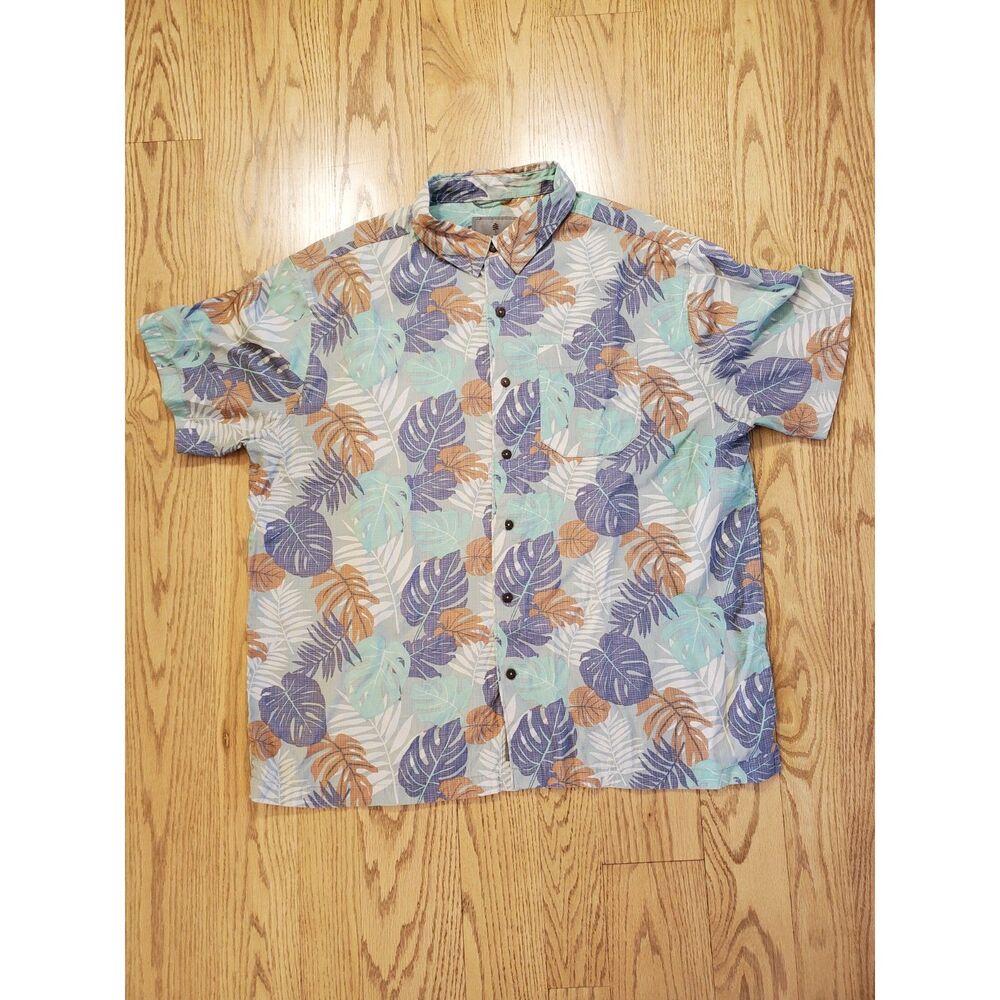 Royal Robbins Mens XXL Relaxed Fit Short Sleeve Shirt VGUC Vacation Hawaiian